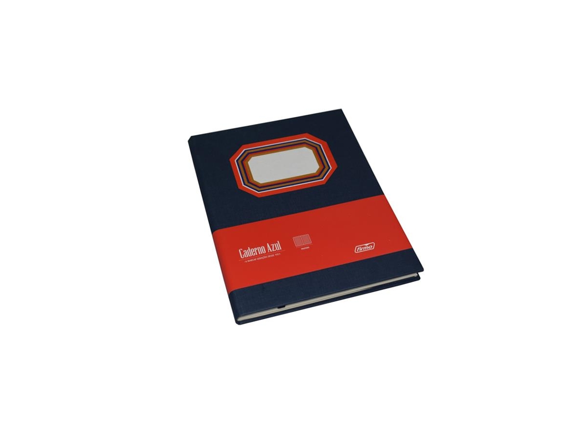 Caderno FIRMO Elástico (Azul - Pautado)