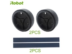 Conjunto-rodas e pneus originais do robô para irobot roomba braava 380 380t 320 390 381 390t 4200 5200c peça de reposição para aspirador de pó