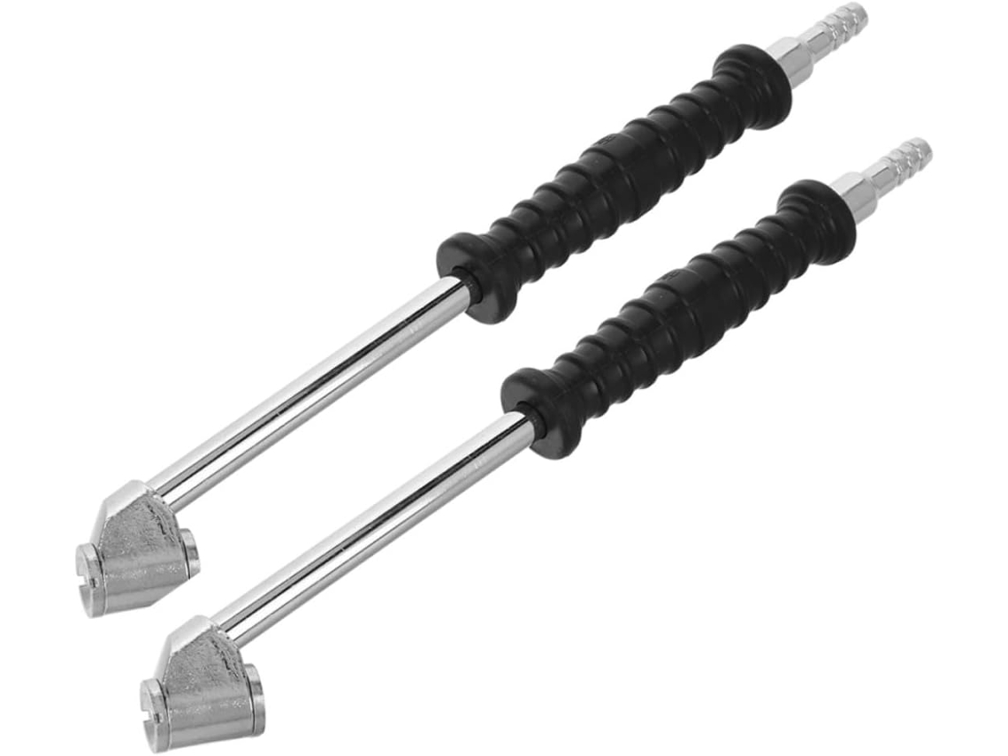 Adaptador De Mangueira De Inflação De Pneus De 2 Peças, Bico De Válvula, Extensão De Inflador Manual