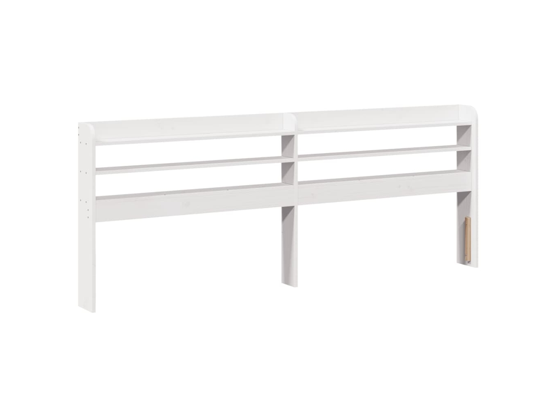 Headboard, Headboards Vidaxl Branco Madeira De Pinho (190 X 16 X 82 Cm)