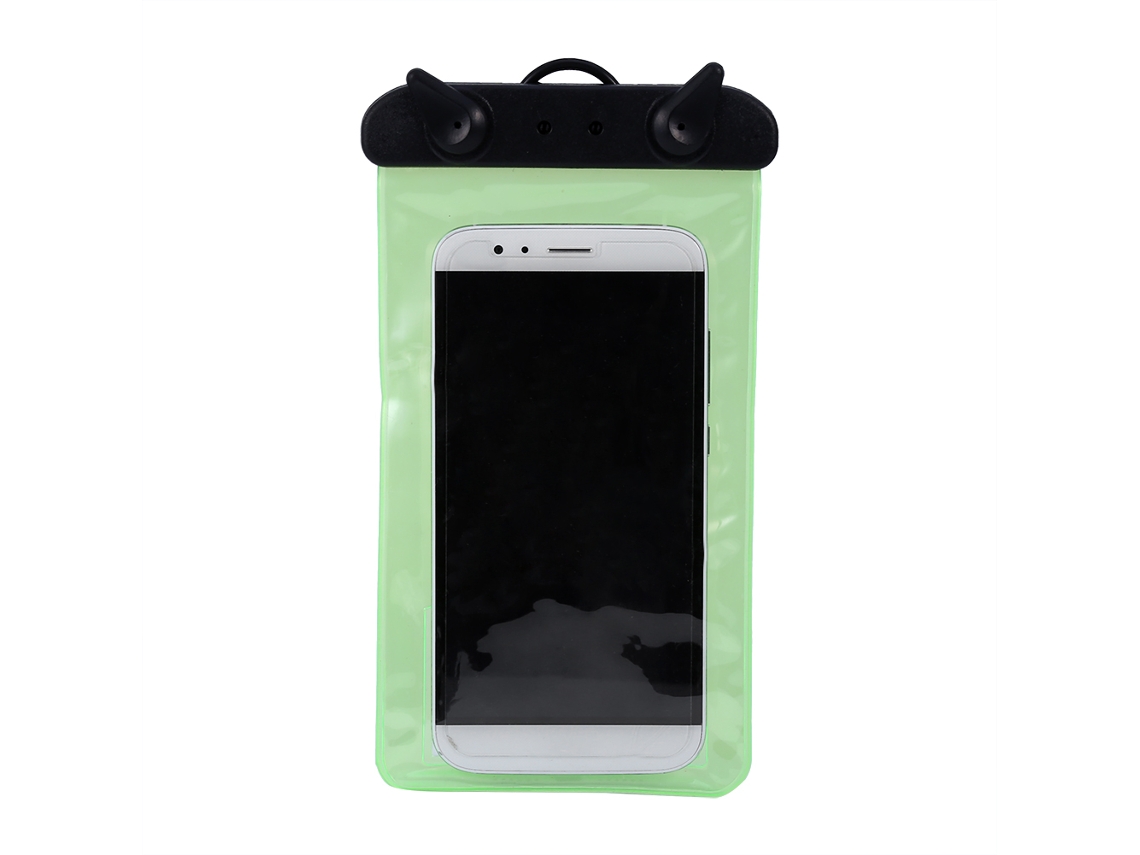 Estojo Universal de Telefone para Natação em PVC com clip rotativo impermeável EOOCOO