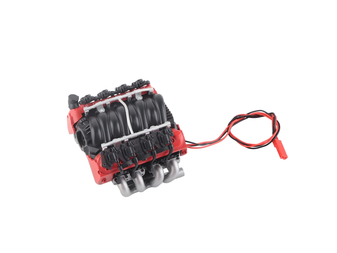 Capa do Motor V8 Universal para Rc 1/10 Trx4 Scx10 Scx10ii