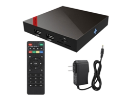 Player Mali de Vídeo HD 1080p, Mini HDMI, com Disco Duro, Controle Remoto