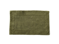 Tappeto Bagno Fazzini Di Puro Cotone Reversibile 50x80 Verde Cactus