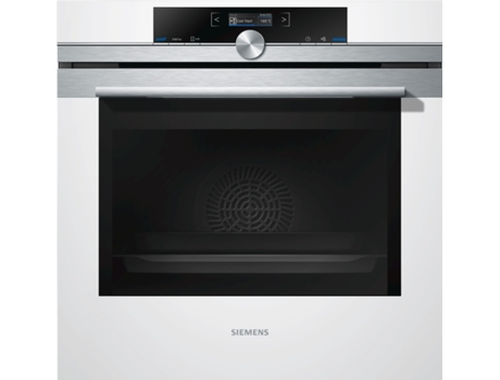 Forno SIEMENS iSensoric HB673GBW1F (71 L - 59.5 cm - Pirolítico - Branco) — Multifunções | Pirolítico | 71 L