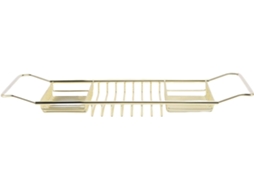 Bandeja Extensível Para Banheira Jtlb Em Aço Inoxidável Ideal Para Banheiros De Luxo, Fácil De Pos Gokoco