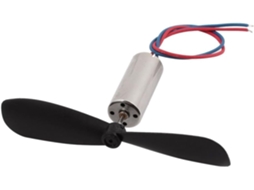 Motor Dc 1.5v 20000 Rpm 716 com Hélice Ccw para Helicóptero Quadricóptero Rc CHABERLU