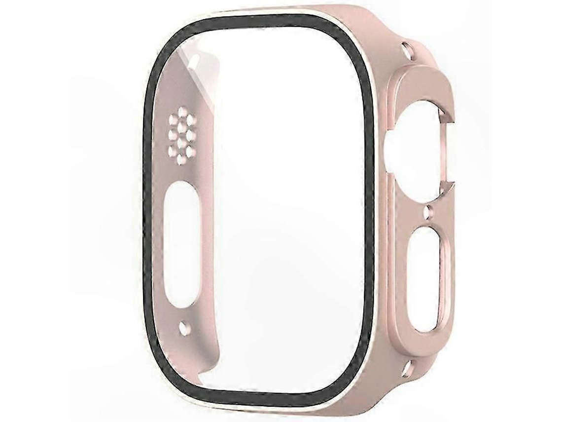 Capa Protetora Resistente Em Policarbonato Com Vidro Temperado Para Smartwatch De 49 Mm.