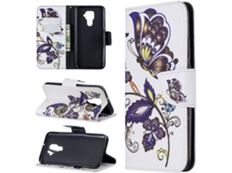 Capa Protetora Bw para Huawei Huawei Mate 30 Lite HONGWE. Magnética com Porta-Cartões Multicor