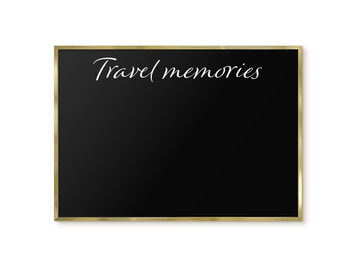 Magnetic Glass Board Travel Memories For The Hall Espelharte (100x70 Cm)