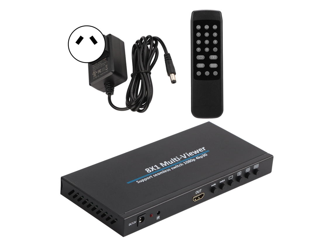 Divisor de Imagem Hdmi 8 Canais LAXISCREED