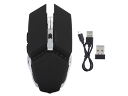 Rato Gamer LAXISCREED Sem Fio 1600dpi