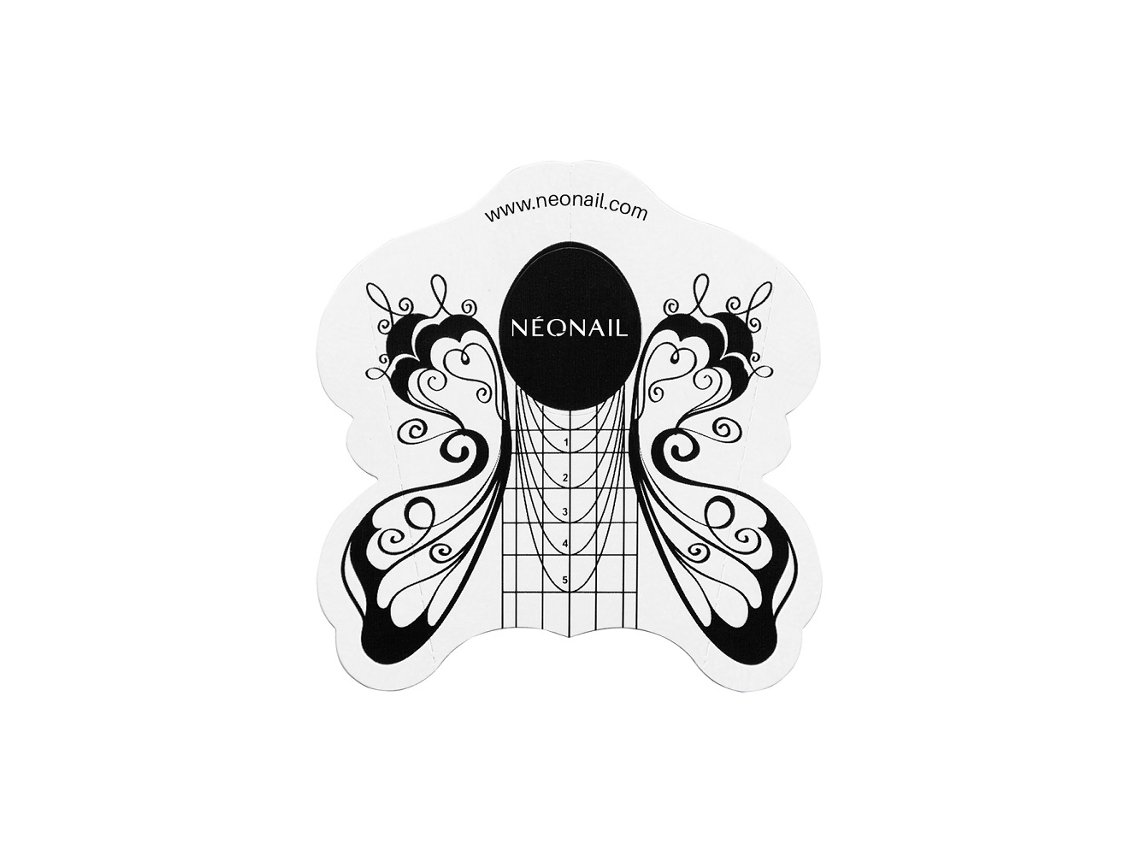 Conjunto De 100 Moldes Para Unhas De Gel E Acrílico Neonail