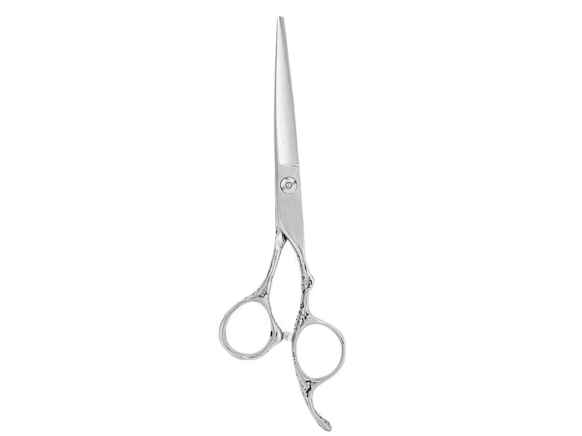 Tesoura De Cabelo Plana De Aço 404 Profissional Para Barbearia E Salão De Beleza