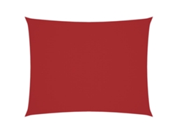 Vela Para Sol Tecido Oxford Retangular Vermelho 2x3 m MAISON EXCLUSIVE