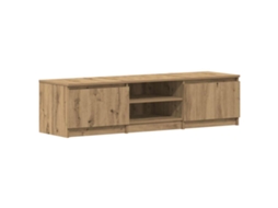 Tv Cabinet, Tv Cabinets Vidaxl Marrom Madeira Processada (n/a)