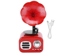 Aetheria alto falante Bluetooth Retro Portátil Vintage com Bateria 5w 2 Polegadas Ft 05u