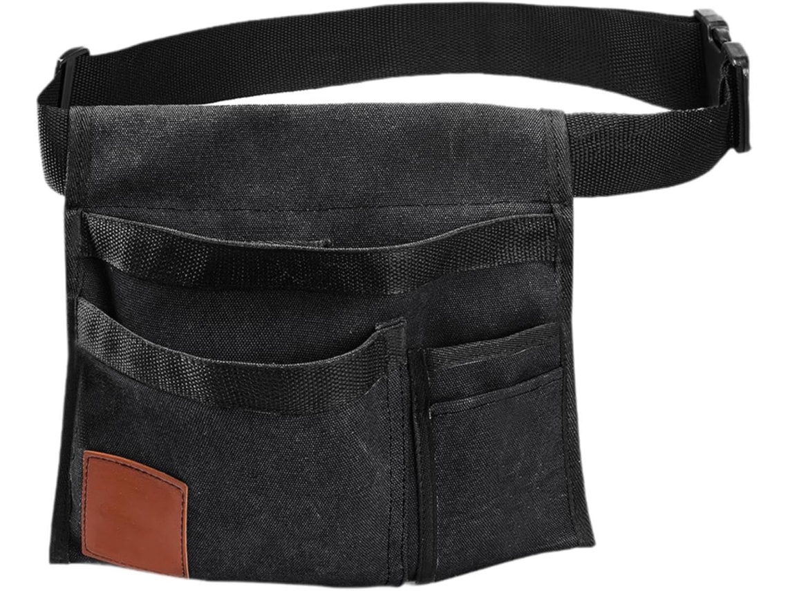 Bolsa De Cintura Para Ferramentas Jardinagem, Bolsa De Armazenamento Compacta, Avental Organizador De Jardinagem Para