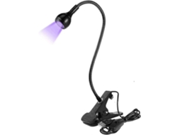 Lâmpada de Cura Cola Telefone Ultravioleta Led Usb 3w, Unha Uv para Pregos Gel, Lâmpadas D e Mesa Flexíveis Gra GOKOCO