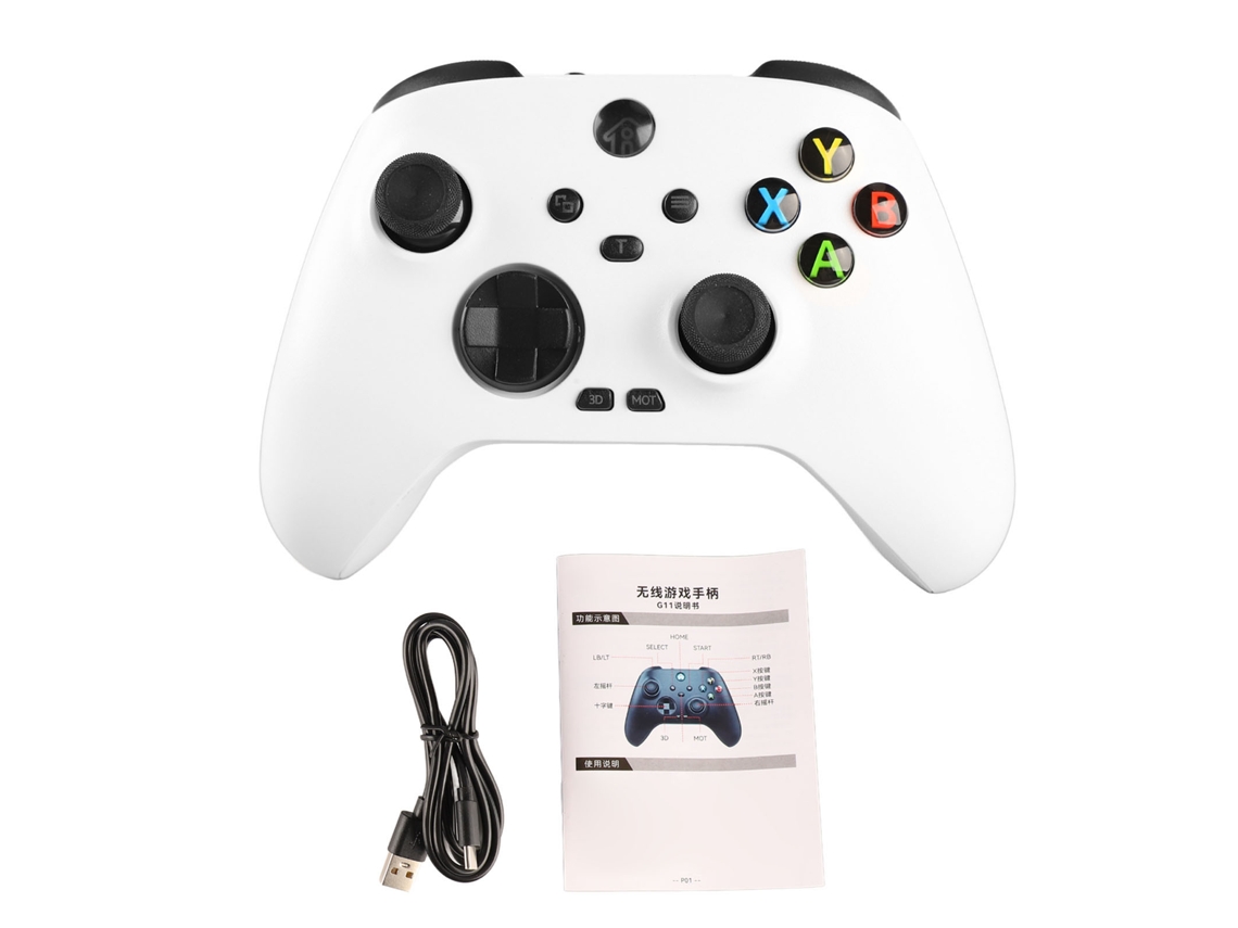 Controle Sem Fio Bluetooth LAXISCREED G11 Branco