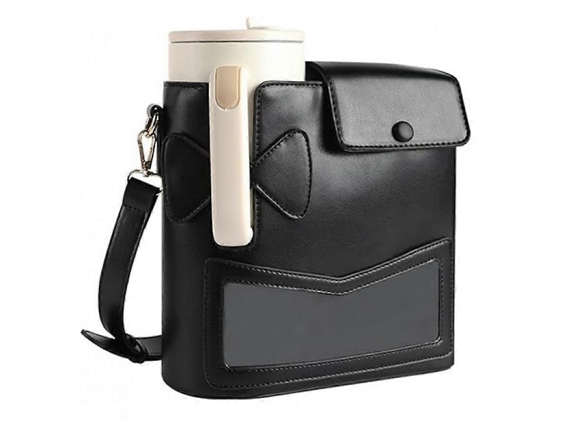 Bolsa Transversal Universal Para Copo, Porta-garrafa De Água Portátil Para Uso Externo Com Alça De Ombro Ajustável Rosa
