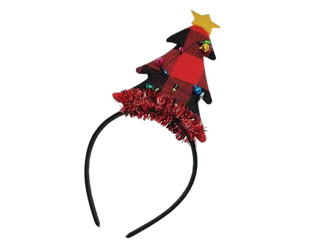 Faixa De Cabelo Com Chifres E Laços, Multicolor, Para Festas Natal E Cosplaysection 2