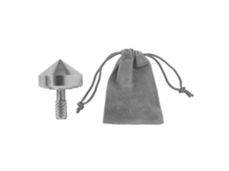 Mali giroscópio de Ponta Dos Dedos Adulto Metal Portátil Alivio Estresse Adhd Brinquedo Prata