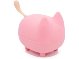 Mini Alto Falante Bluetooth Portátil Sem Fio Rosa