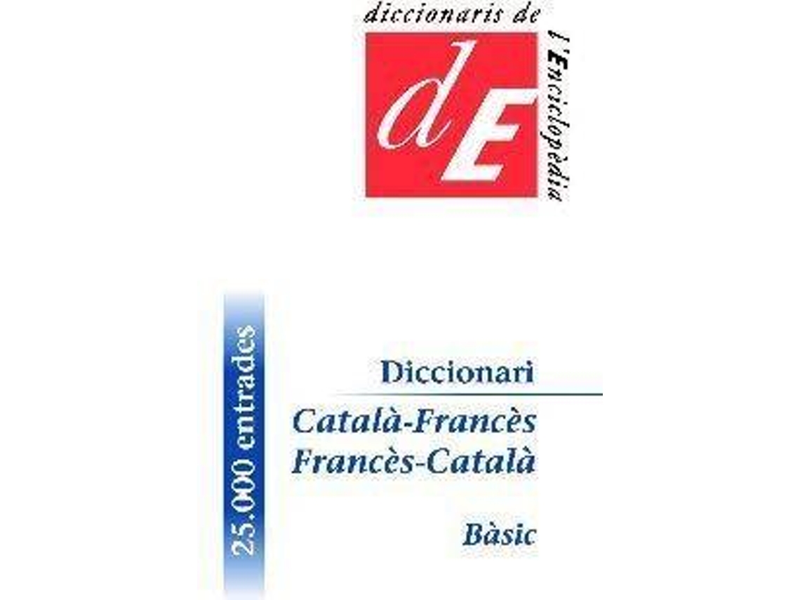 Livro Diccionari Catala-Frances Básic