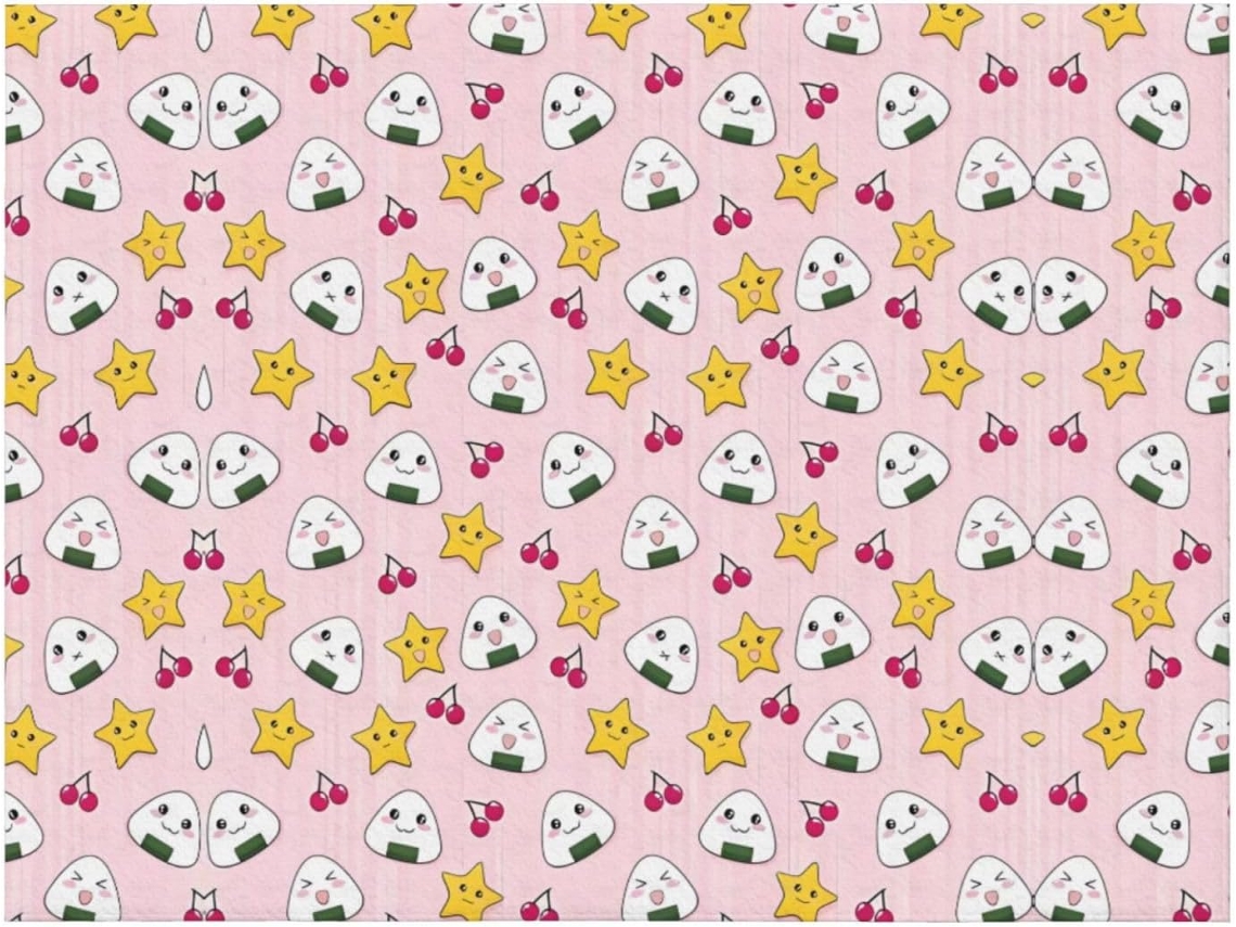 Manta de Flanela Macia e Quente com Estampa Bolinhas Arroz 152 4 X 127 Cm, Macio, Quente, Ideal para Quarto e