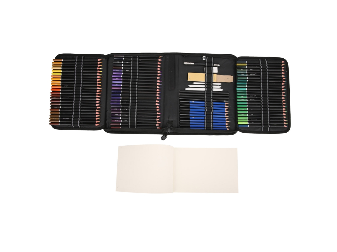 Set De Lápices De Colores Aceitosos Para Arte, Colorear, Dibujo Y Pintura, Suaves Para Escribir, Madera De Tilina