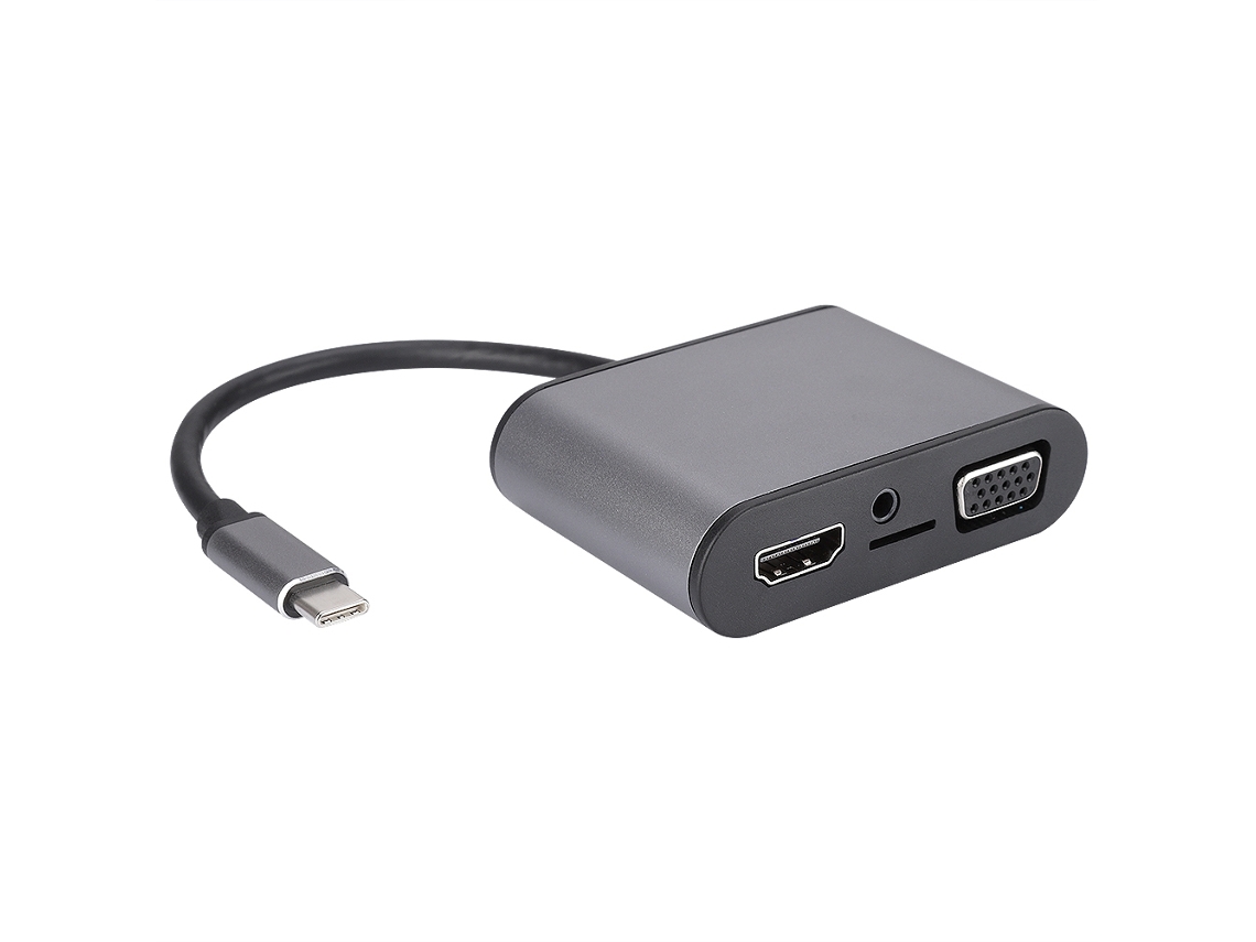 Conector Usb Hub De Expansão, Carregamento E Transferência De Dados, Hub Tipo-c 8 Em 1, Divisor Multifuncional Para Celulares E Laptops