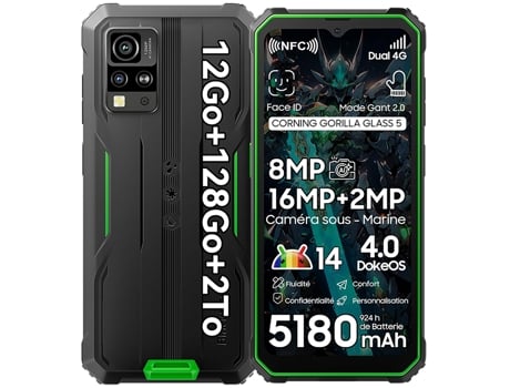 Smartphone BLACKVIEW Bv4800 Pro 6.56'' 12 Gb 128 Gb Verde