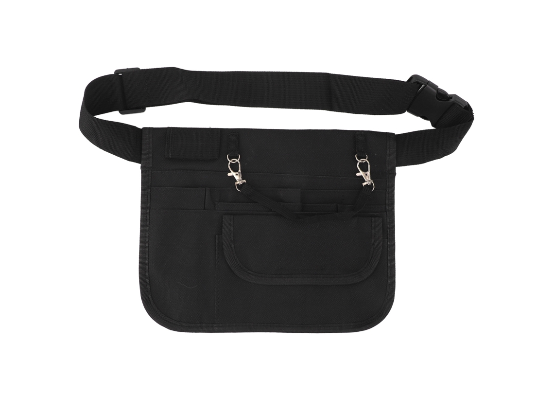 Bolsa cintura médica enfermeiro com bolsos para equipamentos estetoscópio tesouras emergência S/MARCA