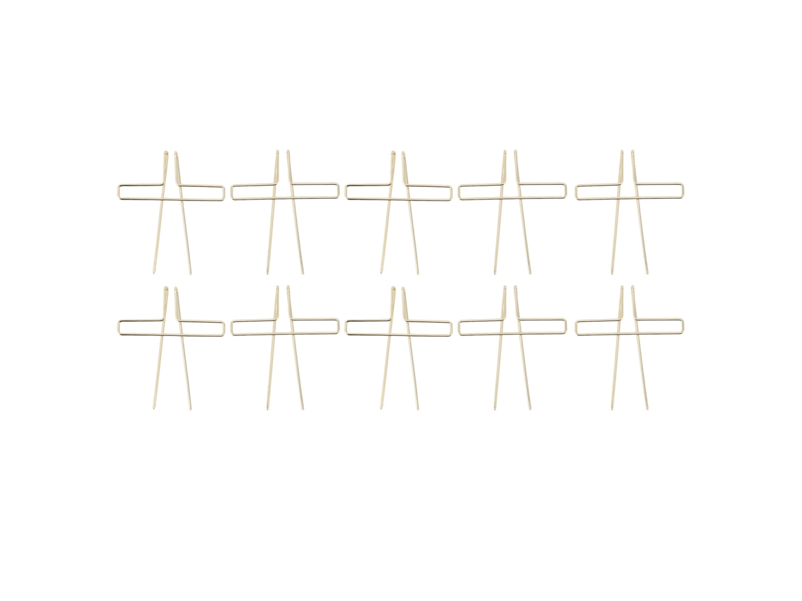 10pcs Clip Para Páginas De Libro Acero Inoxidable Electroplate Clip Para Partituras Piano Reposo Páginas Oro