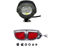 Farol E Lanterna Traseira De 6v Para Bicicleta Elétrica, Compatíveis