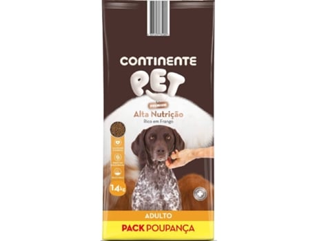 Ração Para Cão Adulto Alta Nutrição Vaca E Cereais Pack Poupança Continente Pet Premium