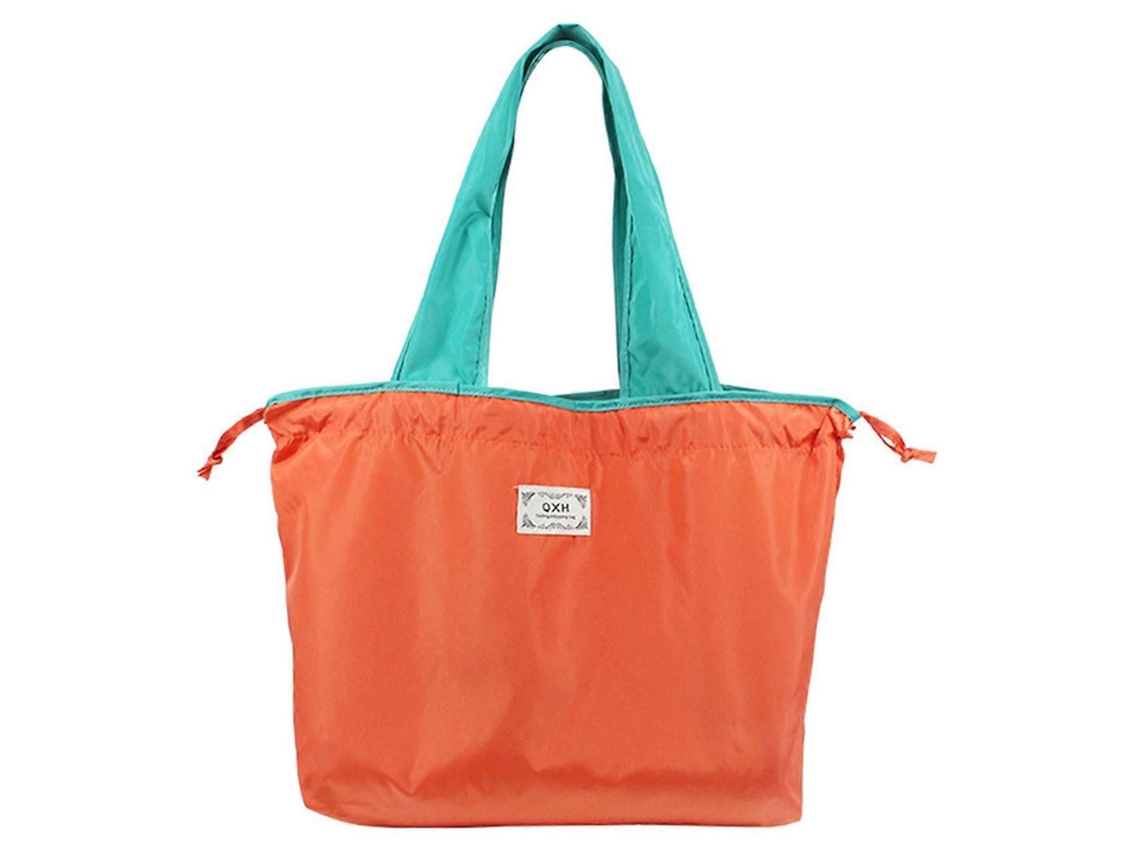 Sacolas De Compras Dobráveis, Espaçosas E Com Cordão, Ideais Para Compras No Supermercado. Ideais Para Usar Com Um Ombro Só, À Prova D'água E Na