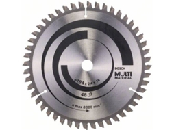 Disco de Serra Circular BOSCH Multi Material 184x16x2.4 mm - 48