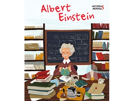Livro Albert Einstein de J Kent (Espanhol - Capa Dura)