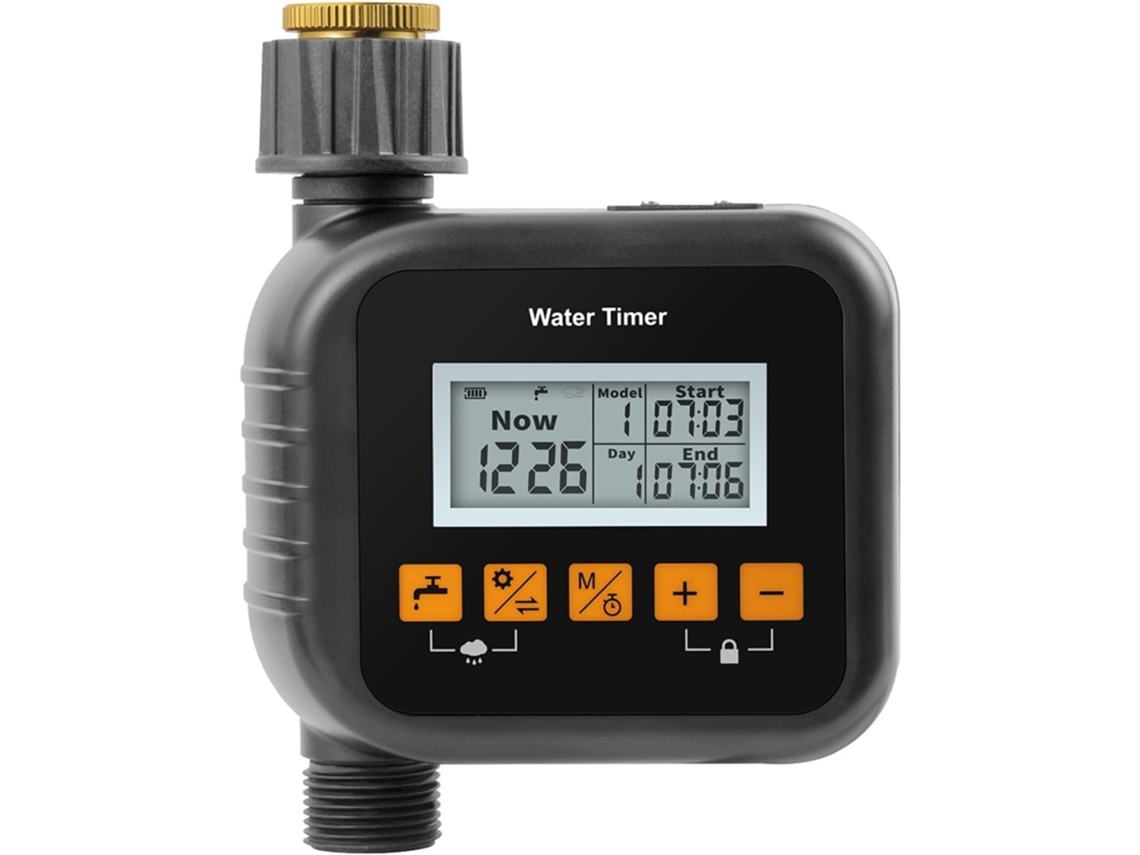 Temporizador De Rega Automático Com Sensor Chuva, Controlador