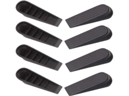Conjunto De 8 Batentes De Porta Antiderrapantes De Plástico Para Piso. Aquaforge