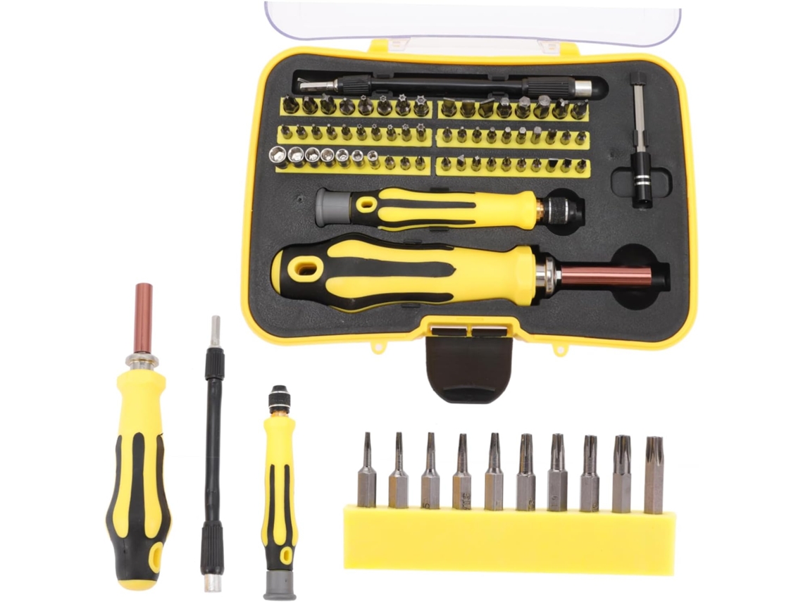 Conjunto De Chaves De Fenda Manuais Amarelas, 1 Conjunto, Para Reparo De Eletrodomésticos | Armazenamento
