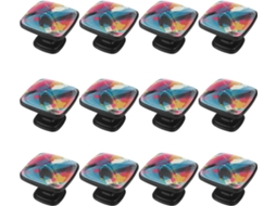 Puxadores Quadrados Para Armários De Cozinha, Puxadores Para Gavetas De Cômoda, 12 Peças, Estilo Arte Moderna Abstrata