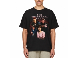 Rockinstone Breakfast Club Movie Group Photo Lockers Black Adult T-shirt Size:m