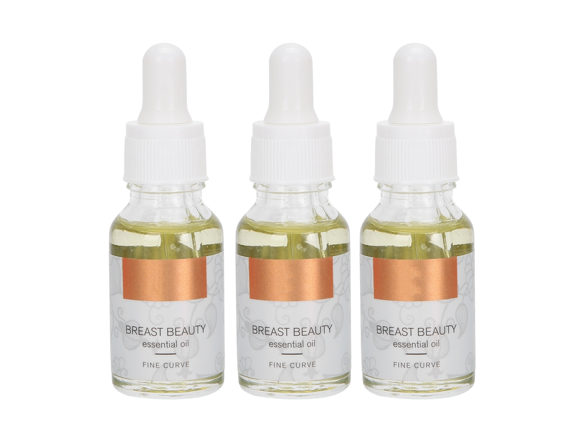 3pcs Óleo Essencial De Aumento De Mama Oilyoung 15ml Nutre, Firmiza E Aprimora Vante