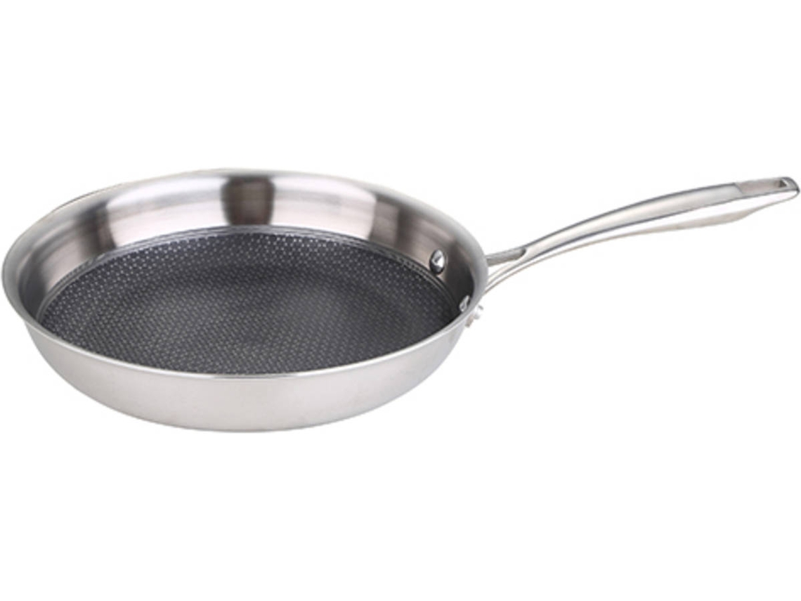 Frigideira MASTERPRO HI-TECH 3 (28x5cm - Aço Inox)
