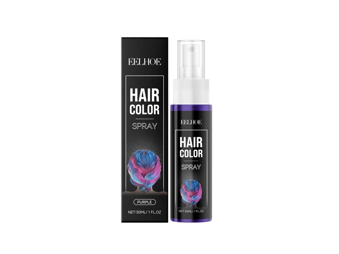 Spray Temporário Cor Cabelo Roxo