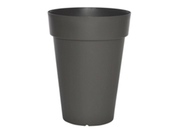 Vaso RIVIERA 415376 Redondo Cinzento Plástico