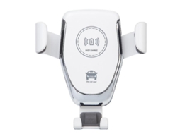 Carregador Carro Qi Fast Auto Air Vent Yizhood Branco